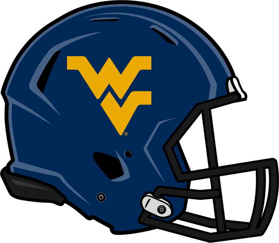 West Virginia Mountaineers 2014-Pres Helmet Logo DIY iron on transfer (heat transfer)